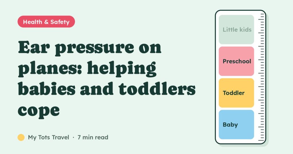 Cover image: Ear pressure on planes: helping babies and toddlers cope