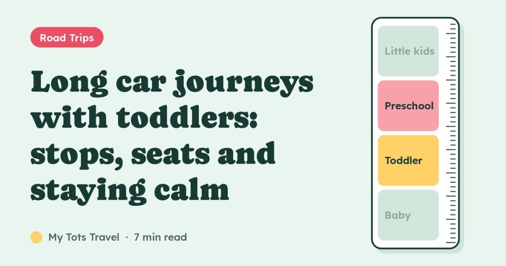 Cover image: Long car journeys with toddlers: stops, seats and staying calm